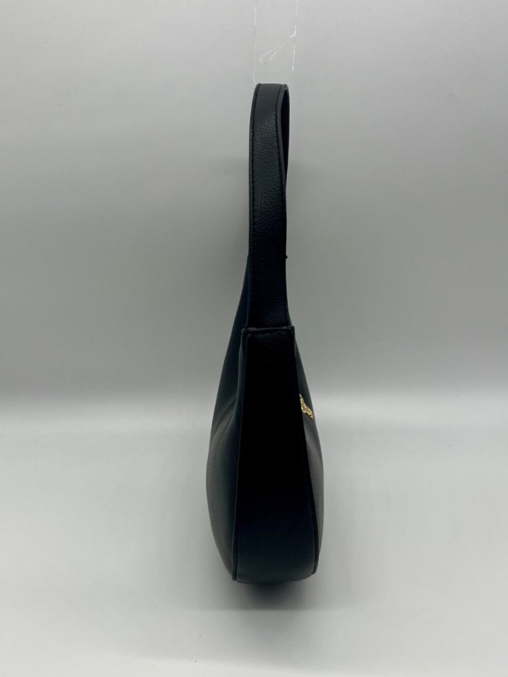 Like Dreams Black Vegan Leather Half Moon Shoulder Bag - Picture 4 of 11